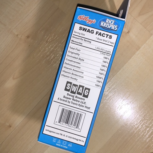 RICE KRISPIES AISLE BOXer BRIEFS Swag x Kellogg’s - Picture 7 of 10